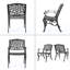 Chaise avec accoudoirs (ensemble de 2)-1123349001