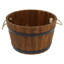 Ensemble de pots à fleurs en bois 3 pièces Opheim