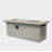 60In Concrete Fire Pit Table Rectangular  Propane Gas Fire Pit Table With Storage Cabinet