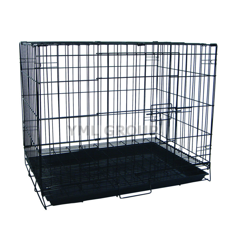 Caisse pliante pour animaux, H 29 po x l 25 po x P 42 po