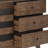 Clarkson - Medium Storage - Rustic Natural Aged Brown