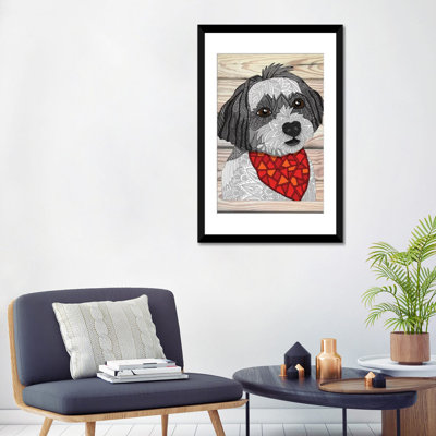 Max, le havanais, impression sur toile tendue