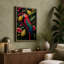 Macaw Among Fruits Tropical - Wrapped Canvas-1528177839-1528177834