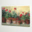 Kathleens Geraniums par Carol Rowan, reproduction d'art sur toile tendue-733235140-733235193-763275419