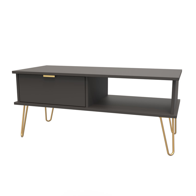 Suhanth 1 Drawer Coffee Table, Grey