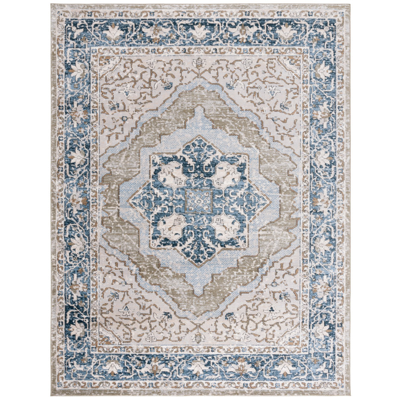 Jaquincy Performance Oriental Rug, Rectangle 8' x 10'