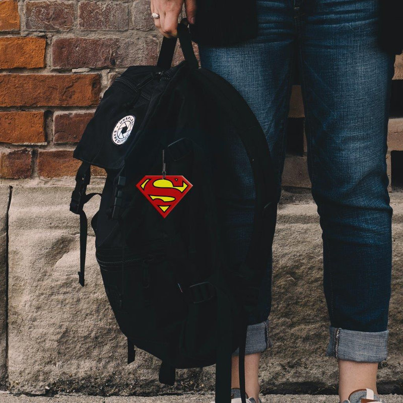 Décoration en forme de logo Superman Kryptonian