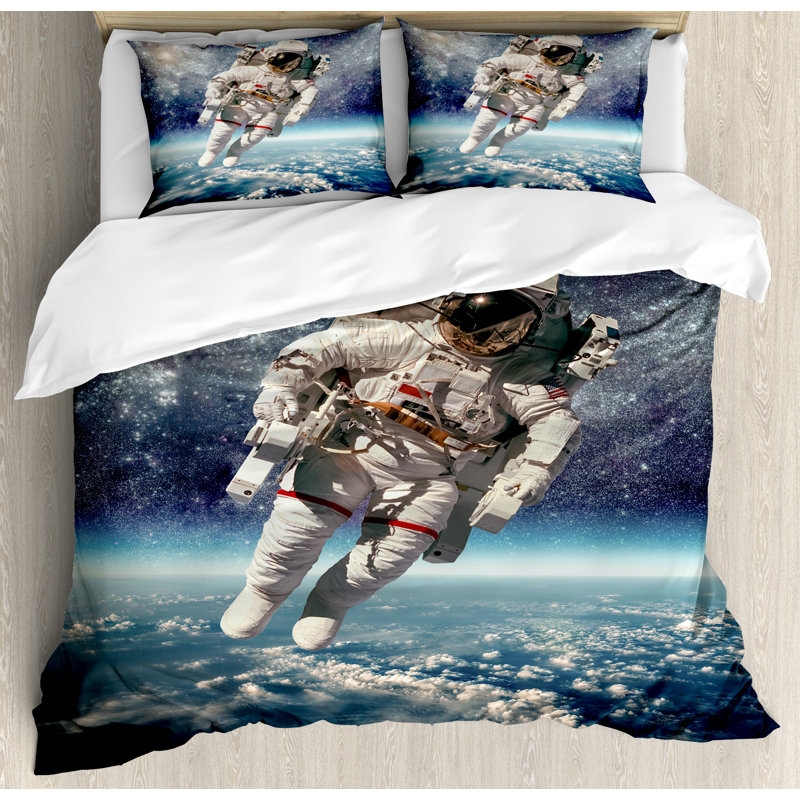 Galaxy Modern & Contemporary Duvet Cover, King