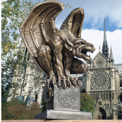 Statue gargouille Abbadon