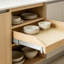 Gestion de tiroir de style armoire, tiroir d'armoire de cuisine, produit fini, assemblage inférieur