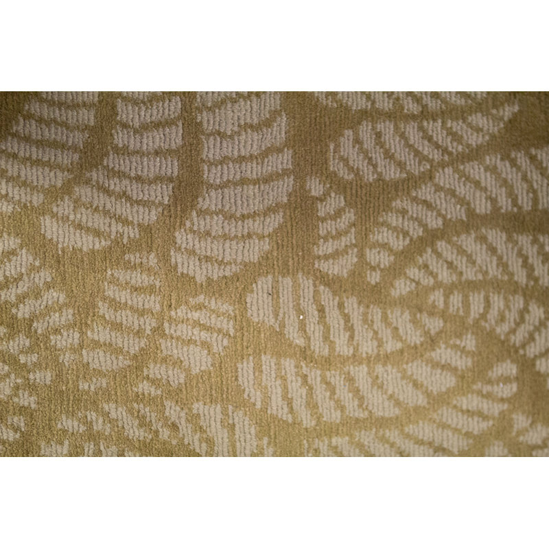 Tapis doré de haute qualité noué à la main