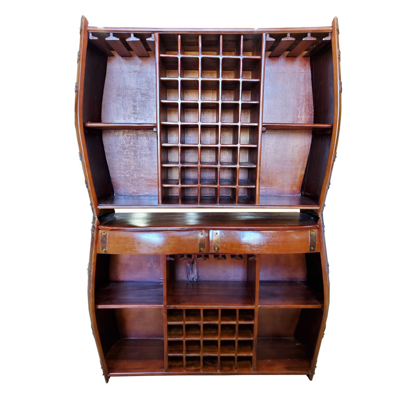 Buffet en bois 2 tiroirs 62 po