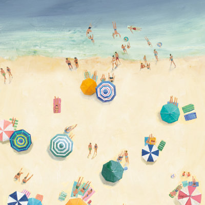 «Summer Beach Fun II Bright Crop», impression