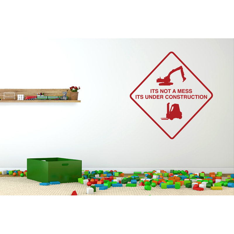 Wall Decal, Dark Red