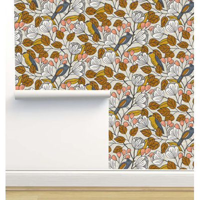 Amy MacCready Designs Floral Wallpaper