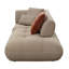Canapé modulaire avec repose-pieds Carrick FABRIC