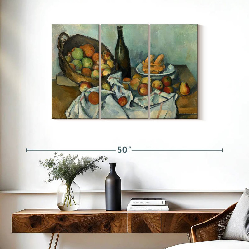 Yarlin Le panier de pommes, H 24 po x l 38 po