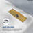 11.81" x 3.8" Linear Grid Shower Drain-110911446