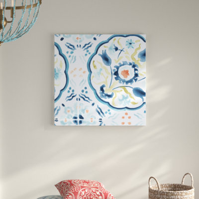 «Medallion Medley V», peinture sur toile