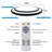 Medeline LED Flush Mount-577563601