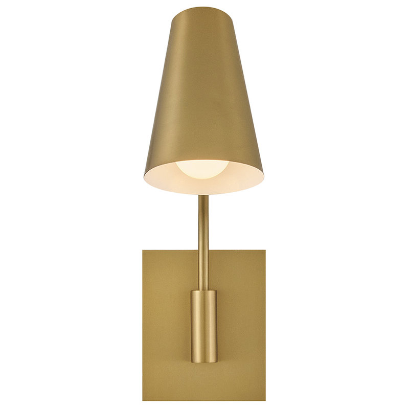 Hinkley Bray Sconce, Lacquered Brass