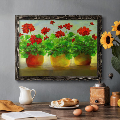 " Geraniums III " Print