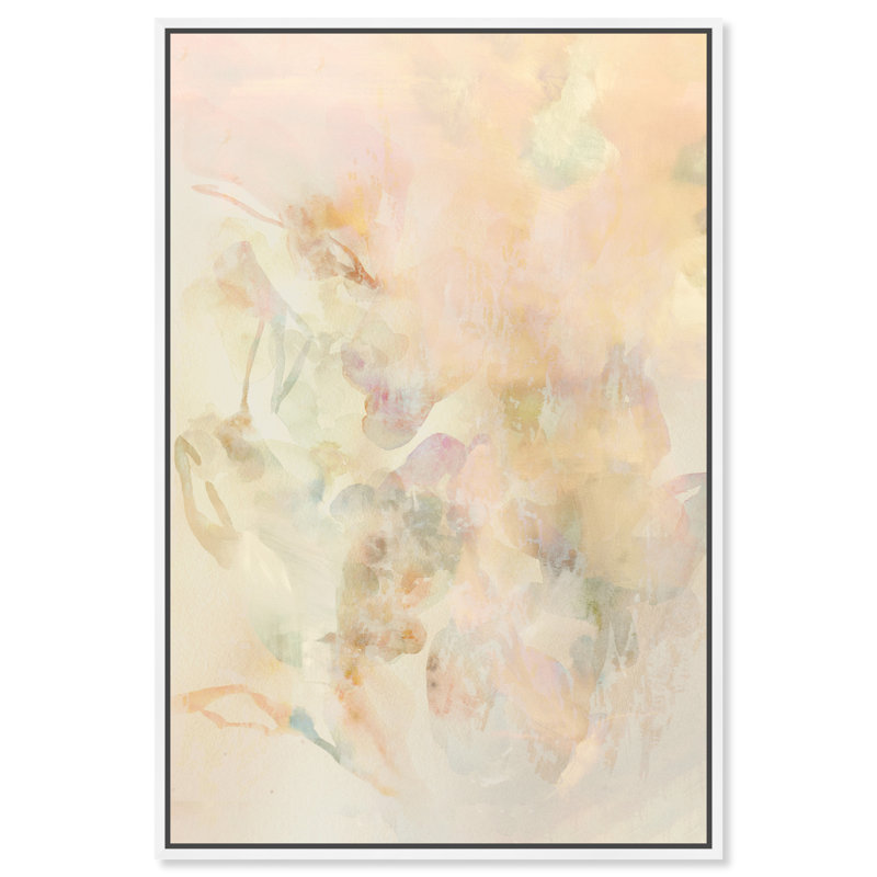 «Heavenly - Hope Bainbridge», reproduction murale sur toile par Art Remedy, cadre blanc, 24 x 36, 37"H x 25"W, White Frame