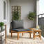 60 cm W Patio Sofa with Cushions-1586938440