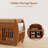 5-Pair Capacity Red-Brown Bamboo Shoe Bench with Hidden Storage