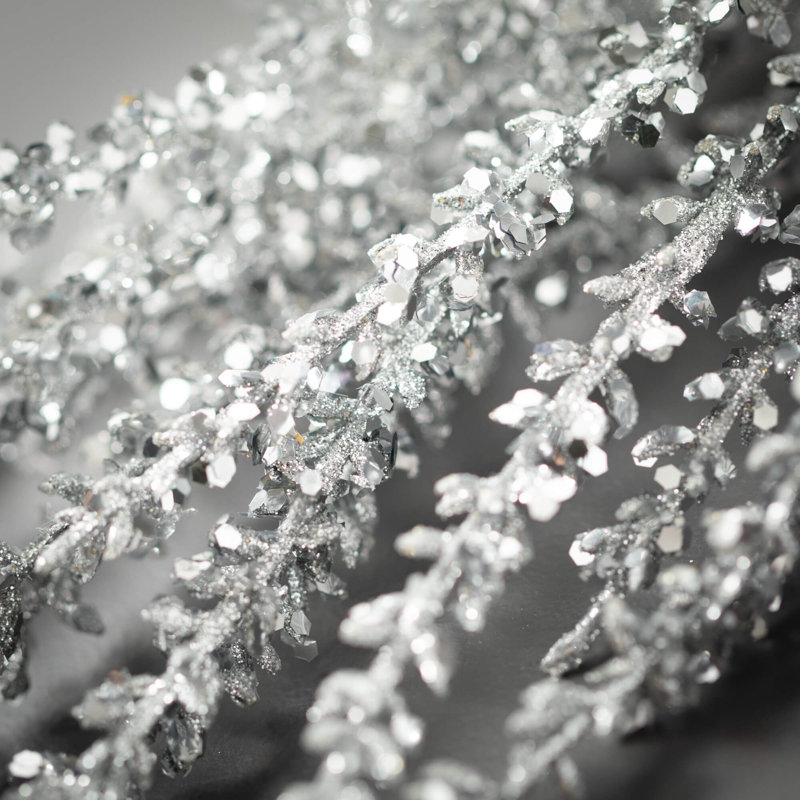 Aérosol de Noël 31 po Amaranth, Argent
