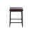 Ebern Designs Selma Bar Stools Set of 2, PU Leather, Iron Legs-1676733297-1697485667