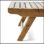 Table d'appoint d'extérieur en bois d'acacia Sedona