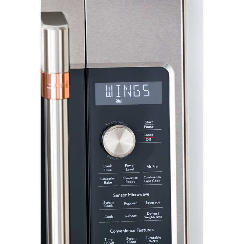 Café 1.7 Cu. Ft. Convection Over-The-Range Microwave Oven, Stainless Steel