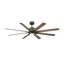 Renegade 8 - Blade Outdoor Integrated LED Smart Standard Ceiling Fan with Remote Control and Light Kit Included-48482678-48482677-48482672