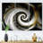 «Abstract Modern Swirl II», reproduction sur toile tendue de 3 pièces-87913992