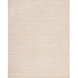 Vaheed Ta-4 Hand Knotted Area Rug in Shimmer Ivory/Brown
