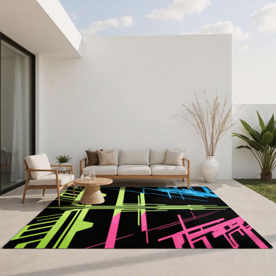 Matrix Glow Indoor And Outdoor Area Rug