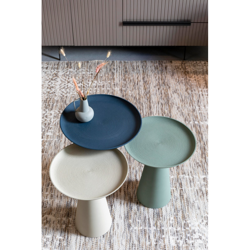 Ringar Single End Table, Blue