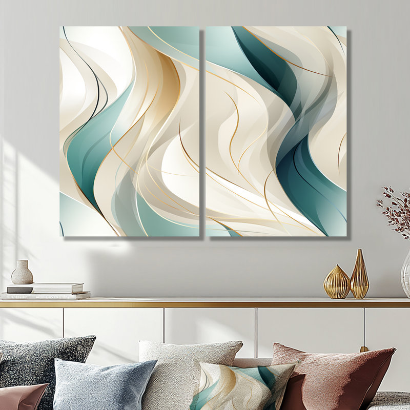 Décoration murale moderne discrète et sobre, Wrapped Canvas, Does Not Apply, 36" H x 48" W