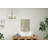 14" 3-Light Convertible Semi Flush