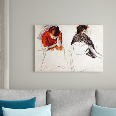Edgar Degas - Wrapped Canvas Painting