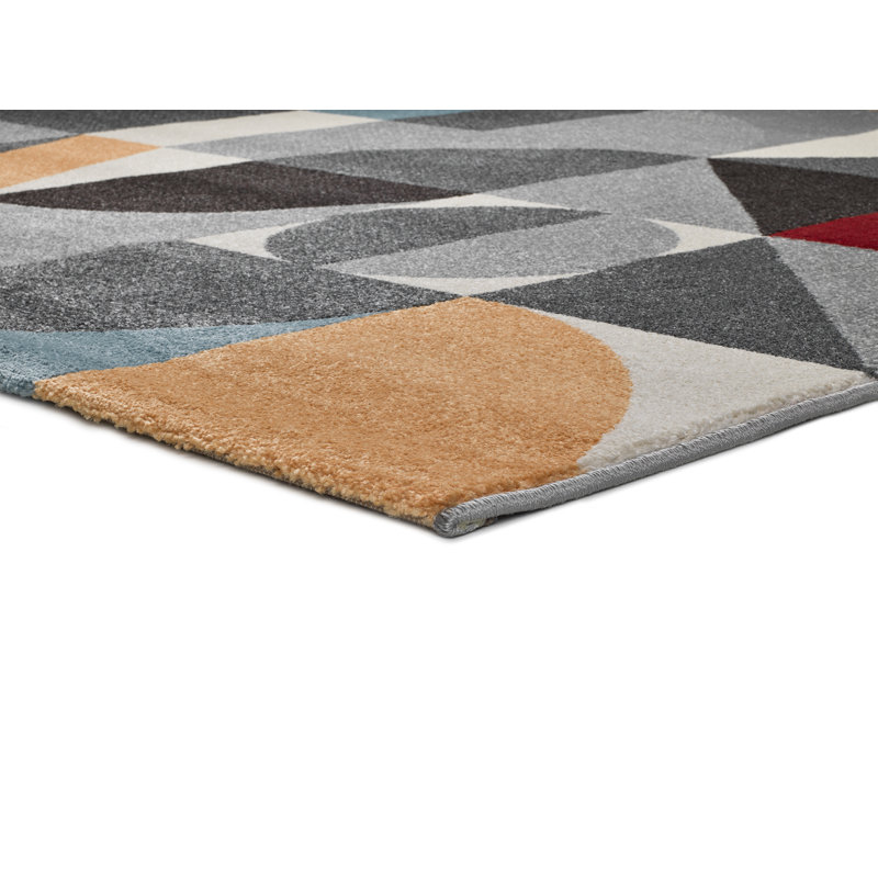 Berna Geometric Area Rug, Rectangle 160 x 230cm