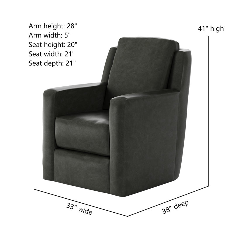 Icon Swivel Glider, Passion Slate