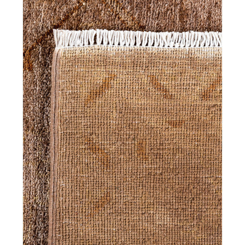 Overdyed One-of-a-Kind 8' 2" X 9' 10" Hand Knotted Area Rug