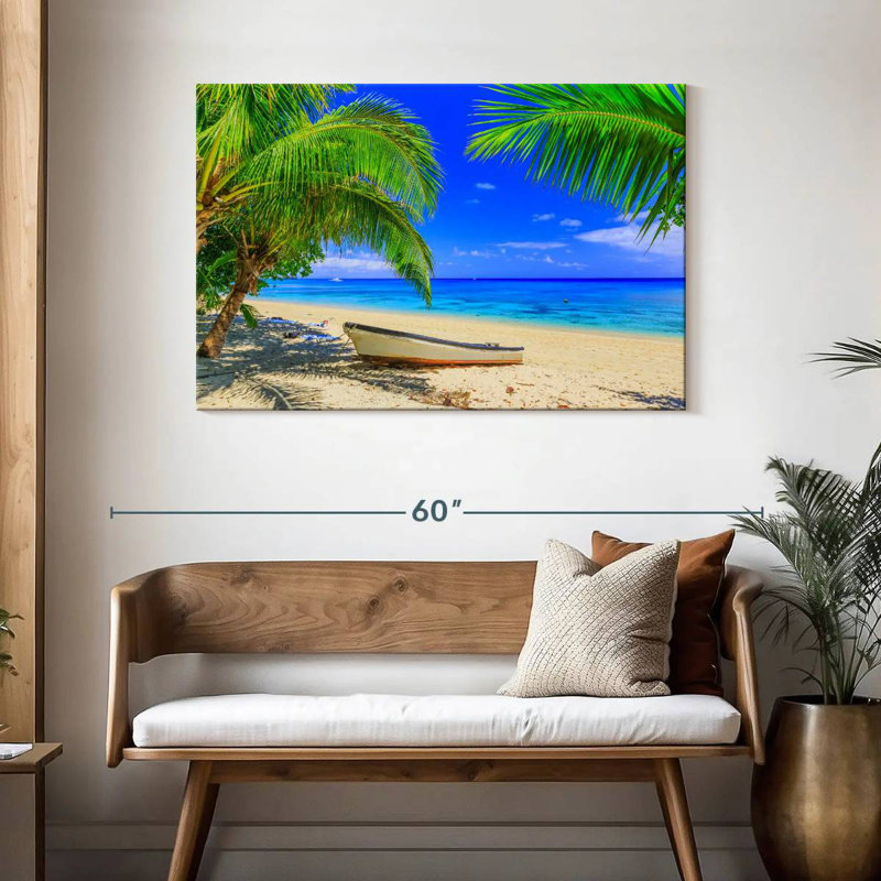 Plage Gillard Dravuni Island, H 30 po x l 45 po