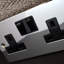 Polished Chrome 10A 2 Gang 2 Way Ingot Light Switch