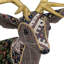 Cerf assis