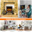 Costway 37cm W Electric Stove with 11082 BTU