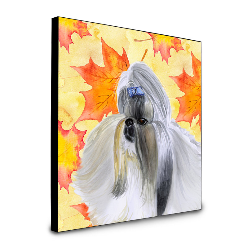 Panneau mural d’art Cannes, Shih Tzu