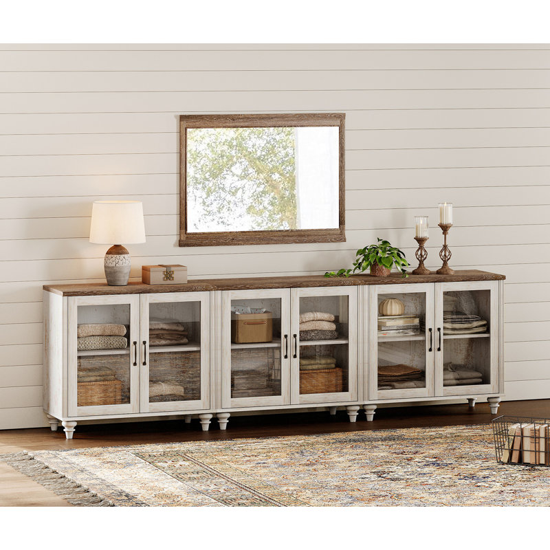 Scarlett Accent Cabinet, Rustic White